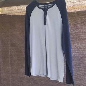 Henley 4 button pullover